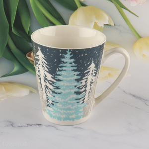 Top selling ceramic cup ceramic water cup drinking cup with handle