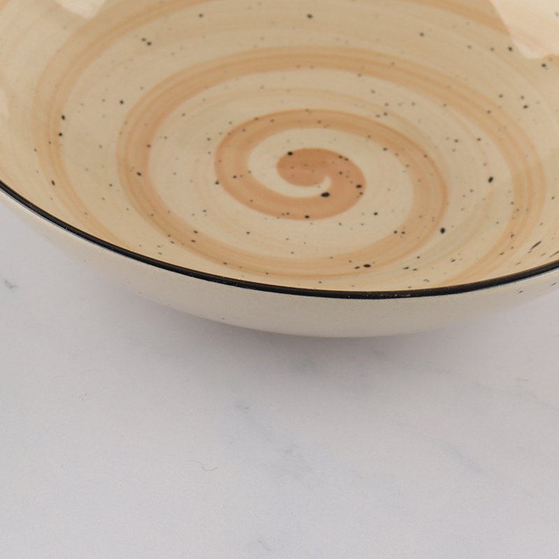 Top products ceramic round tableware bowl salad bowl for sale