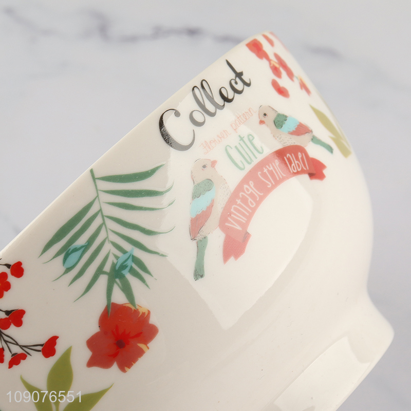 Factory supply ceramic round tableware bowl for home restaurant