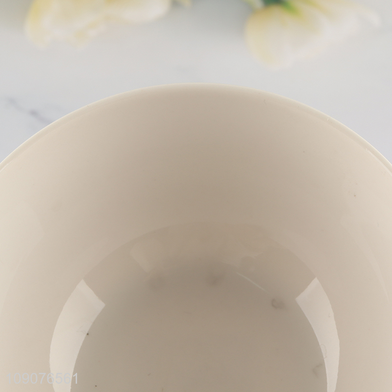 Good selling round kitchen tableware ceramic bowl salad bowl wholesale