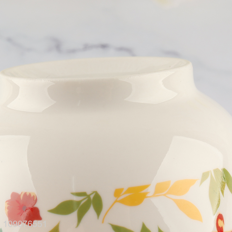 Factory supply ceramic round tableware bowl for home restaurant