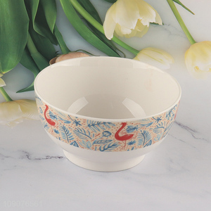 Good selling round kitchen tableware ceramic bowl salad bowl wholesale