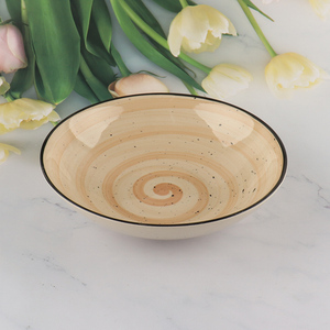 Top products ceramic round tableware bowl salad bowl for sale