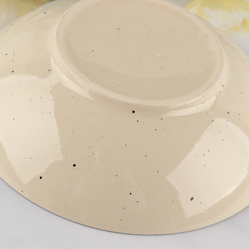 Top products ceramic round tableware bowl salad bowl for sale