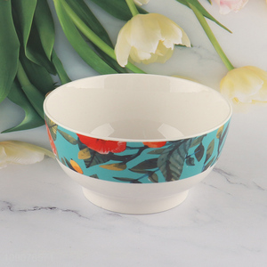 Top products round ceramic dinnerware bowl home restaurant bowl for sale