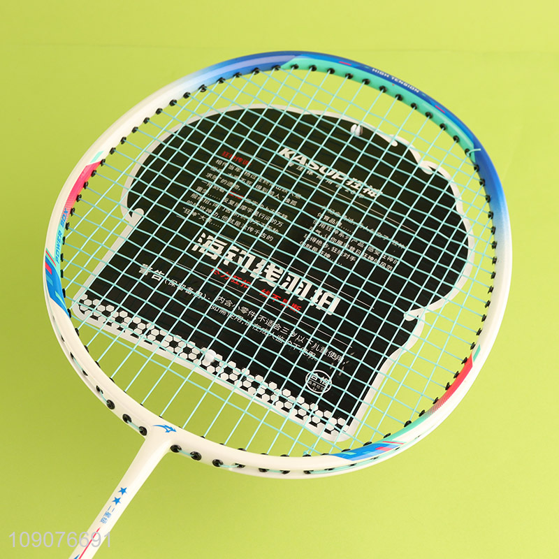 Hot products professional durable badminton racket set for sports