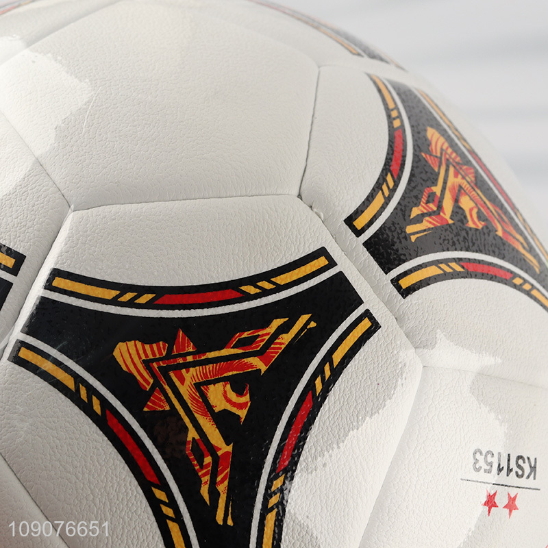 Top selling professional pu training football soccer for sports