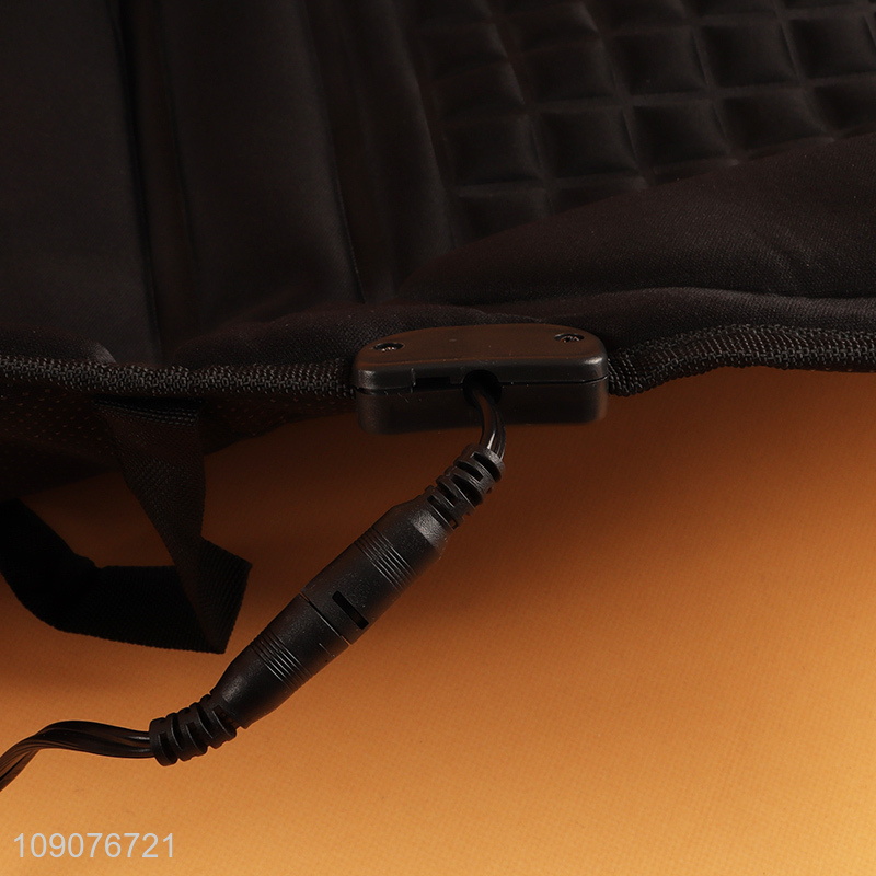 Factory Price Heated Car Seat Cushion for Full Back and Seat