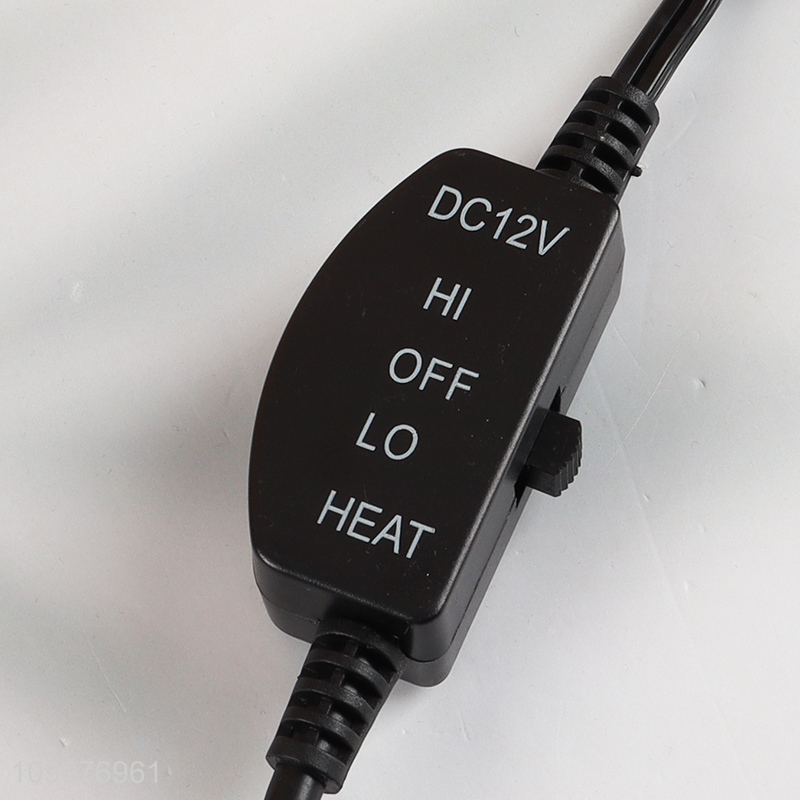 Factory Supply Electric Car Blanket Flannel Heated Car Blanket