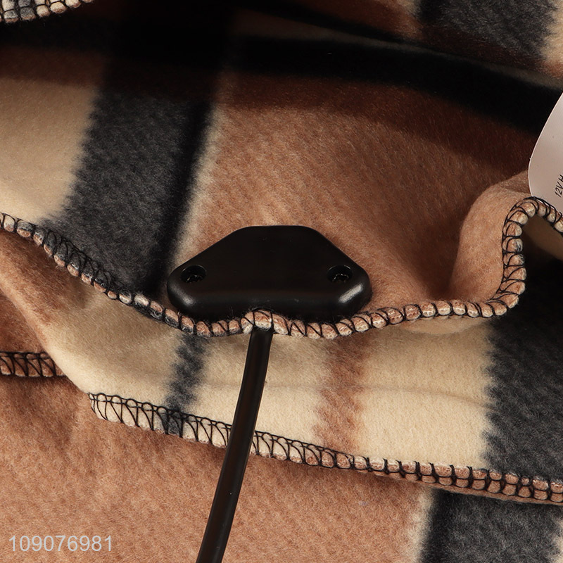 Good Quality Portable Electric Heated Car Blanket for Vehicles