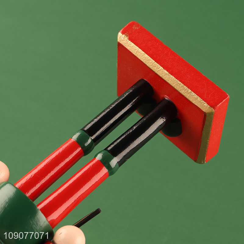 China products home decor wooden nutcracker soldier ornament for sale