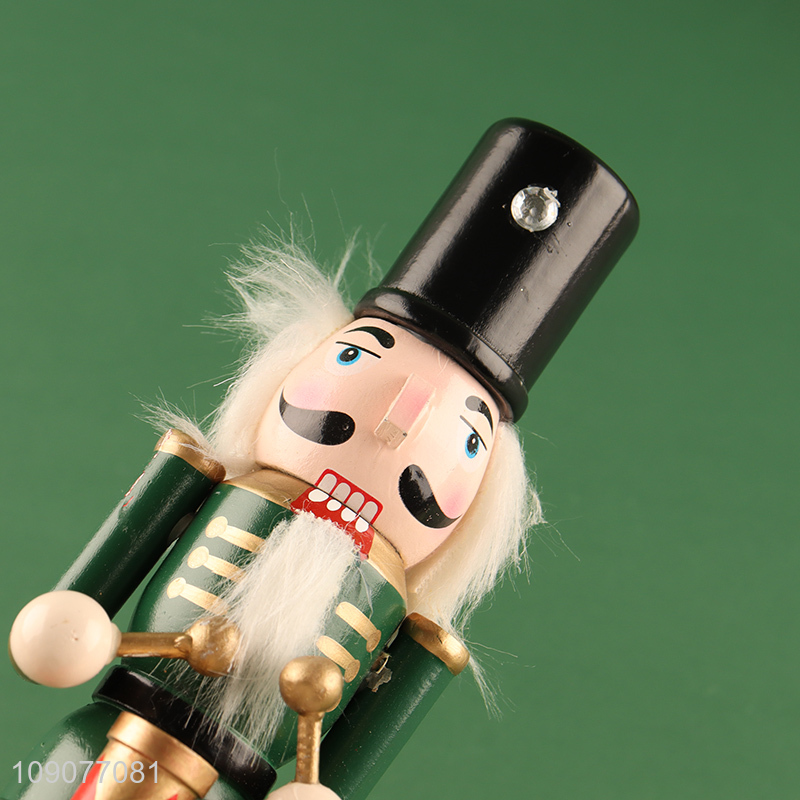 Top products tabletop decoration wooden nutcracker soldier ornament