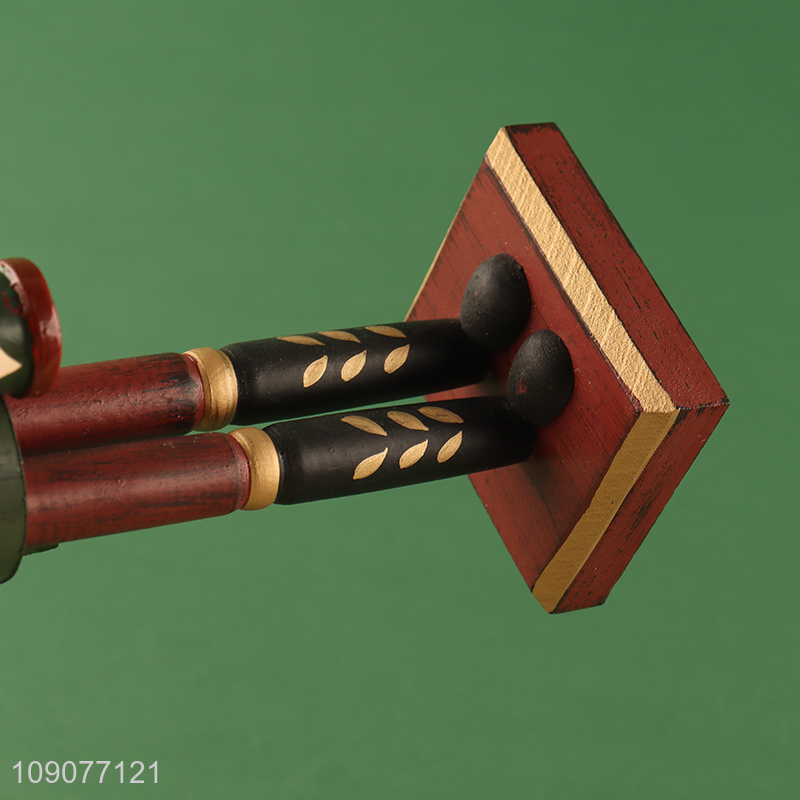 New arrival home decor wooden nutcracker soldier ornament for decoration