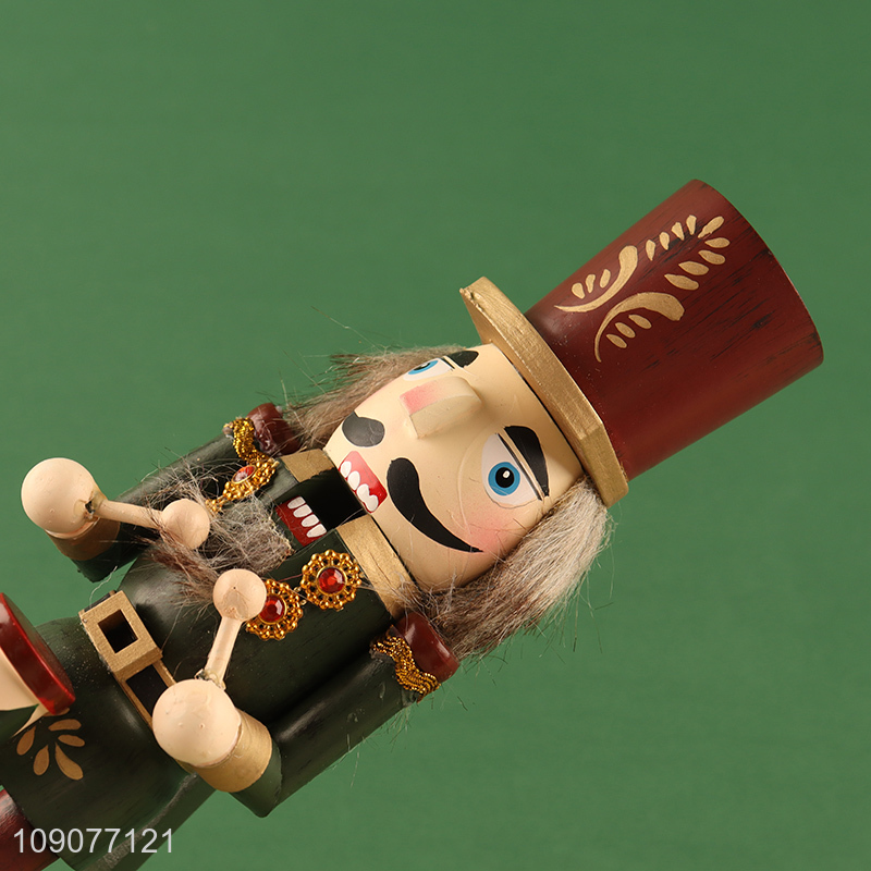 New arrival home decor wooden nutcracker soldier ornament for decoration