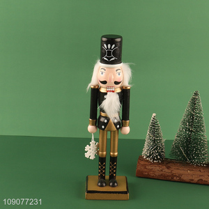 China factory Christmas decoration wooden nutcracker soldier ornament