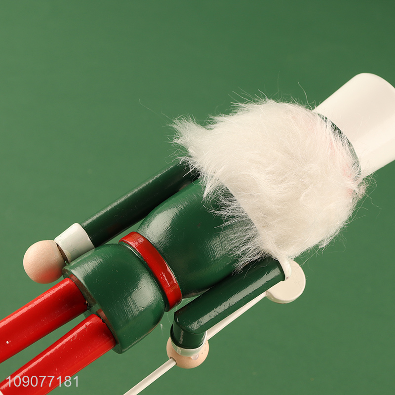 Top quality tabletop decoration wooden crafts wooden nutcracker soldier ornament