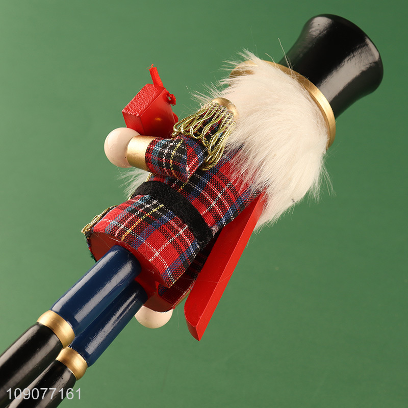 High quality Christmas decoration wooden nutcracker soldier ornament for sale