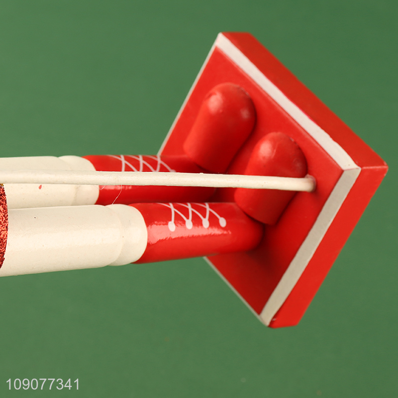 Yiwu market tabletop decoration wooden nutcracker soldier ornament for sale