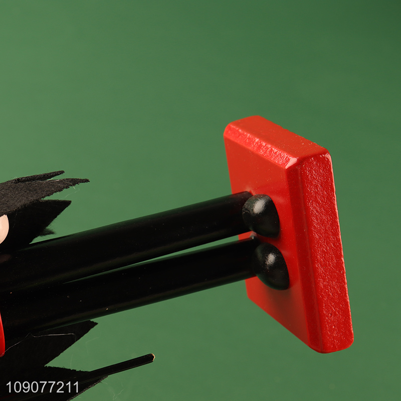 Best selling home decor wooden nutcracker soldier ornament for desktop