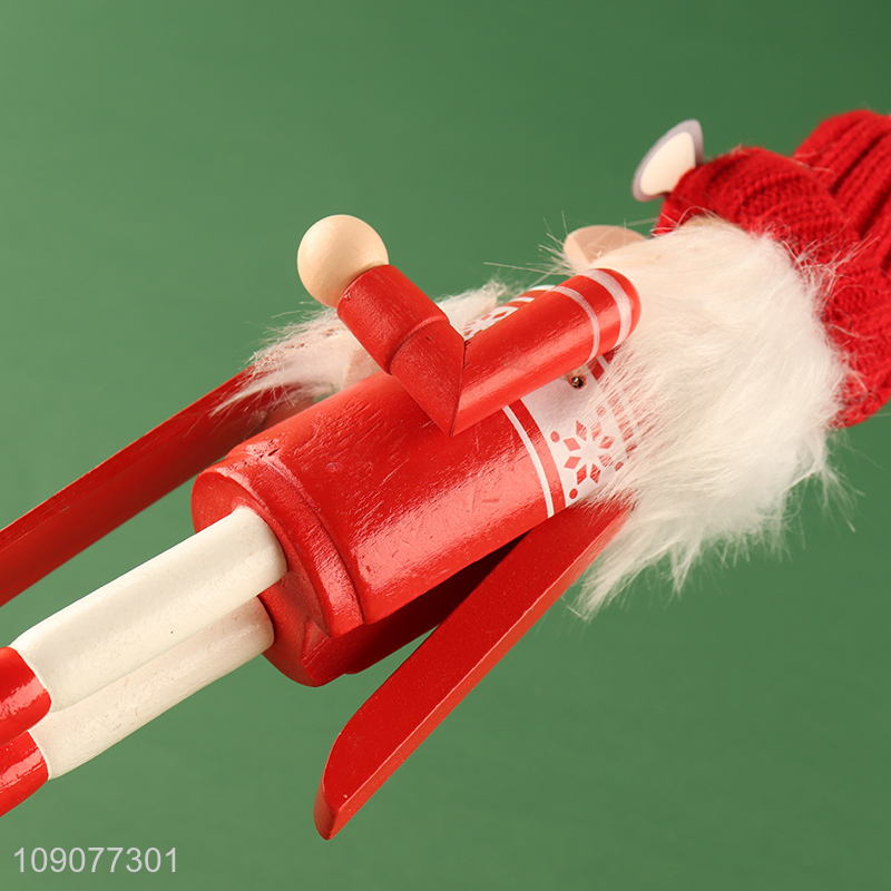 Low price tabletop decoration wooden nutcracker soldier ornament for Christmas