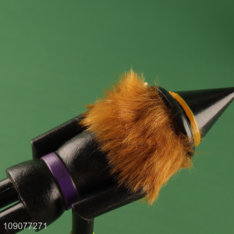 Hot items desktop decoration wooden nutcracker witch ornament