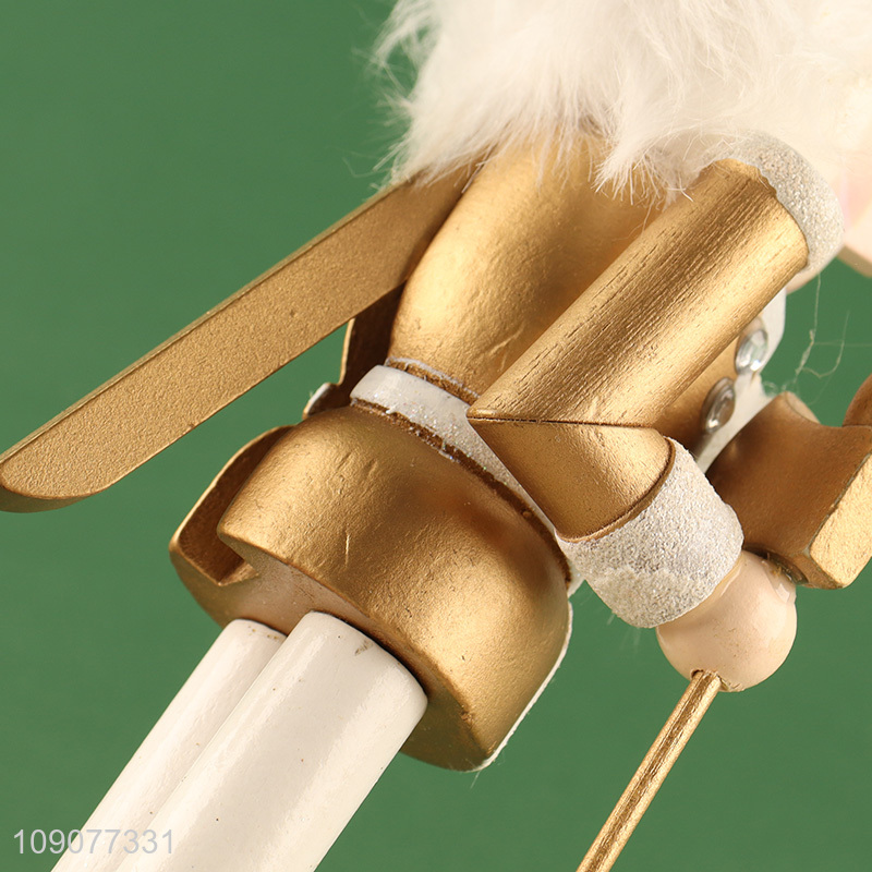 Good selling Christmas decoration wooden nutcracker soldier ornament