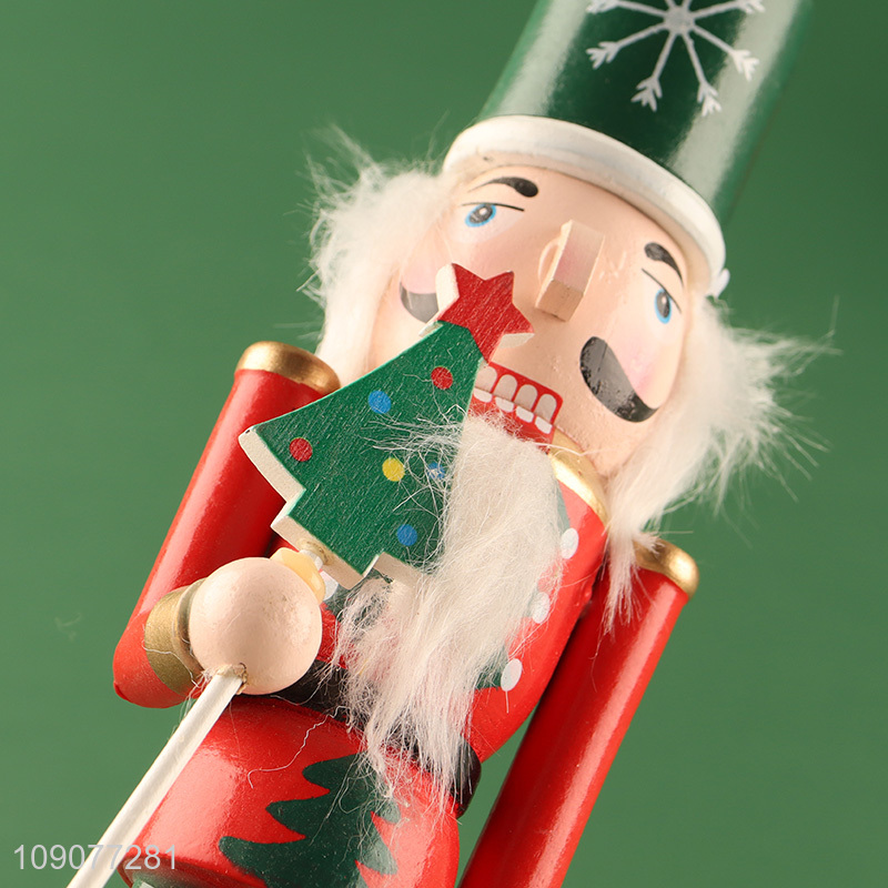 Top sale Christmas decoration wooden nutcracker soldier ornament