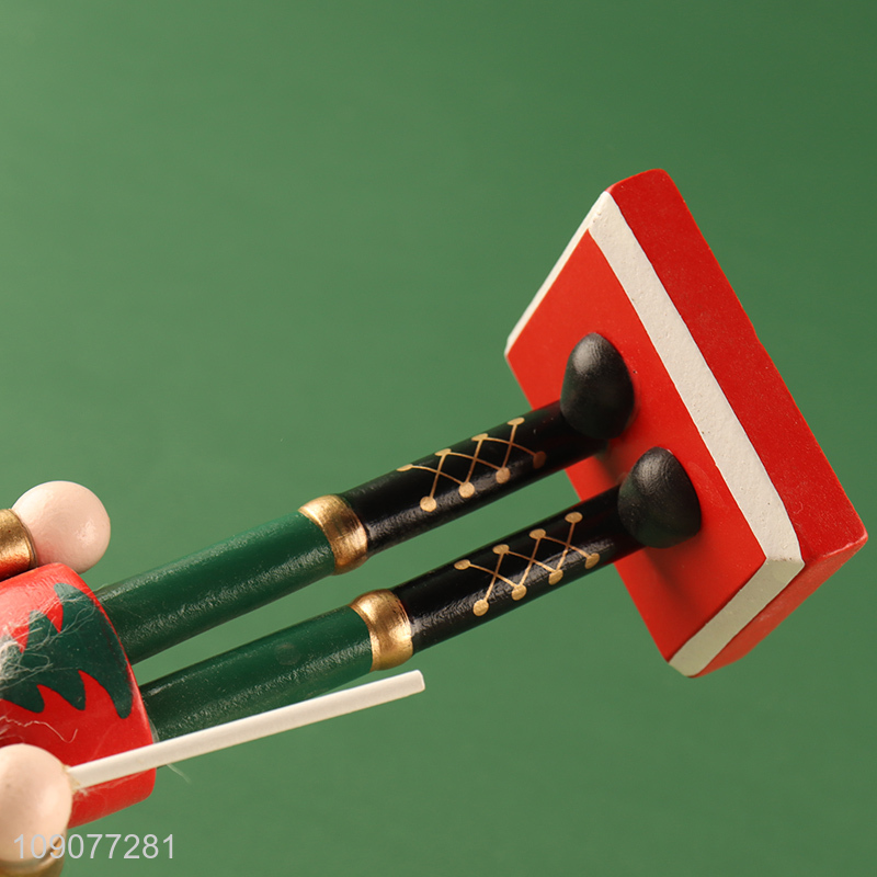 Top sale Christmas decoration wooden nutcracker soldier ornament