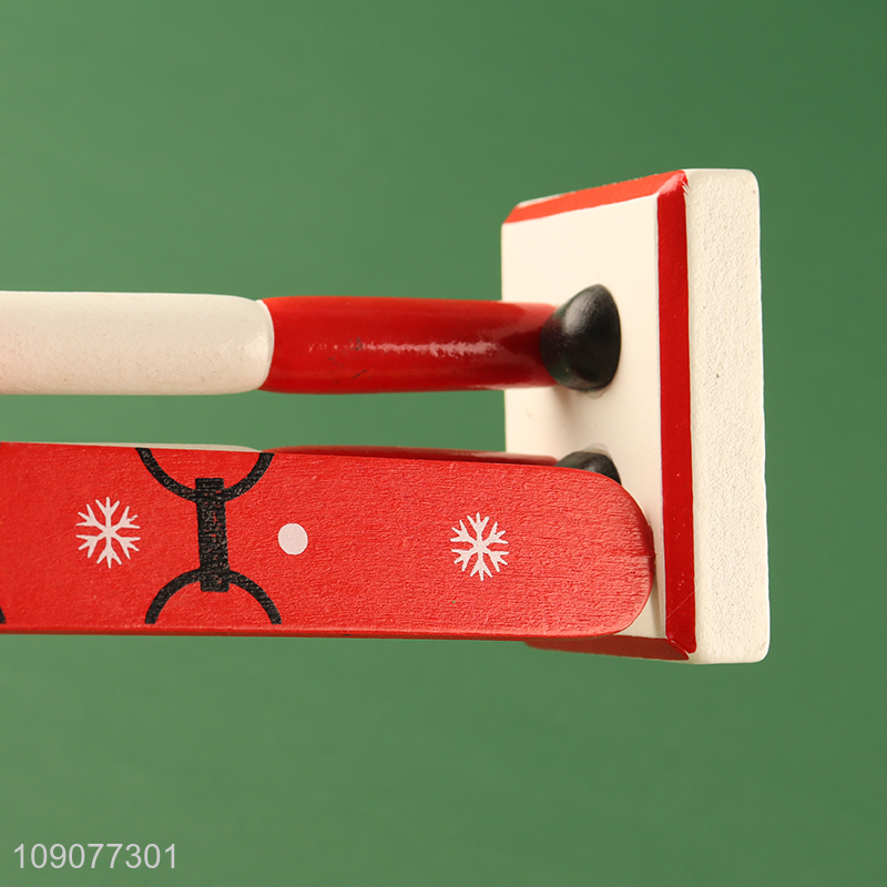 Low price tabletop decoration wooden nutcracker soldier ornament for Christmas