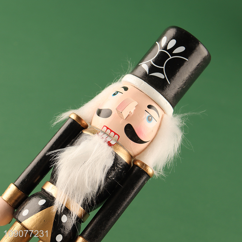 China factory Christmas decoration wooden nutcracker soldier ornament