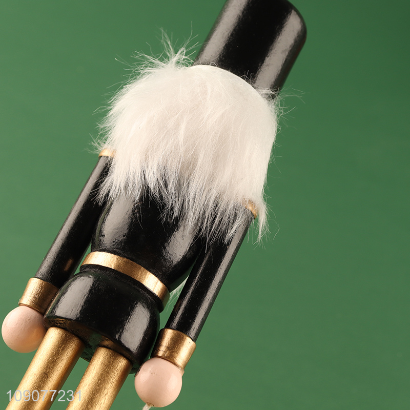 China factory Christmas decoration wooden nutcracker soldier ornament