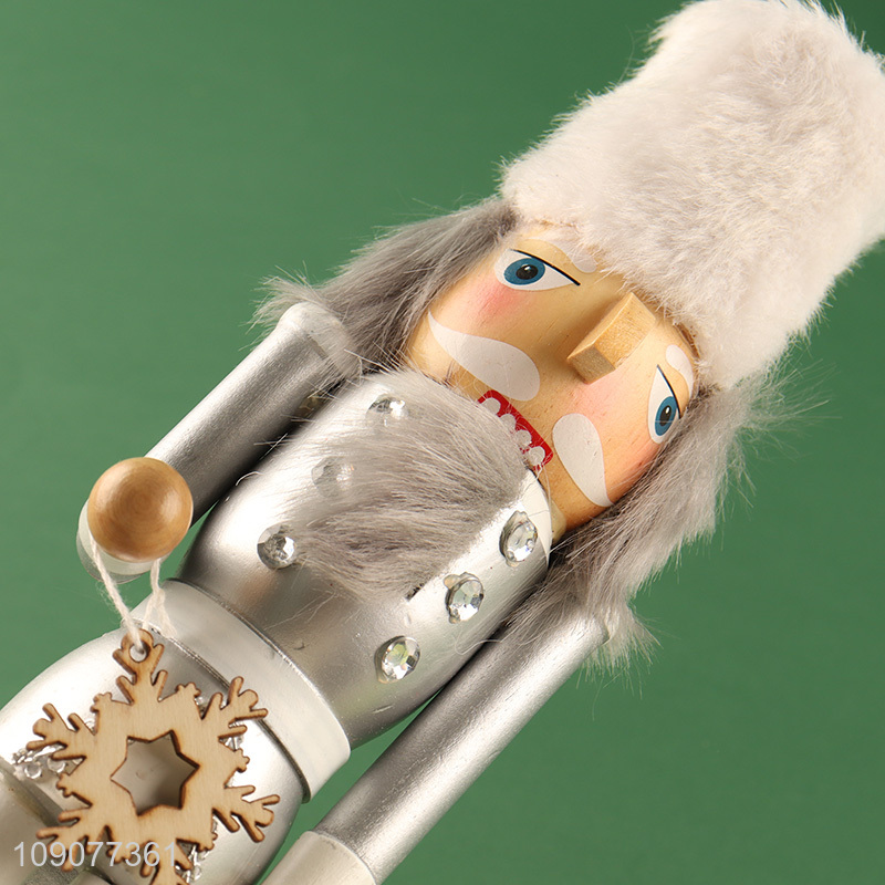 China wholesale Christmas decoration wooden nutcracker soldier ornament