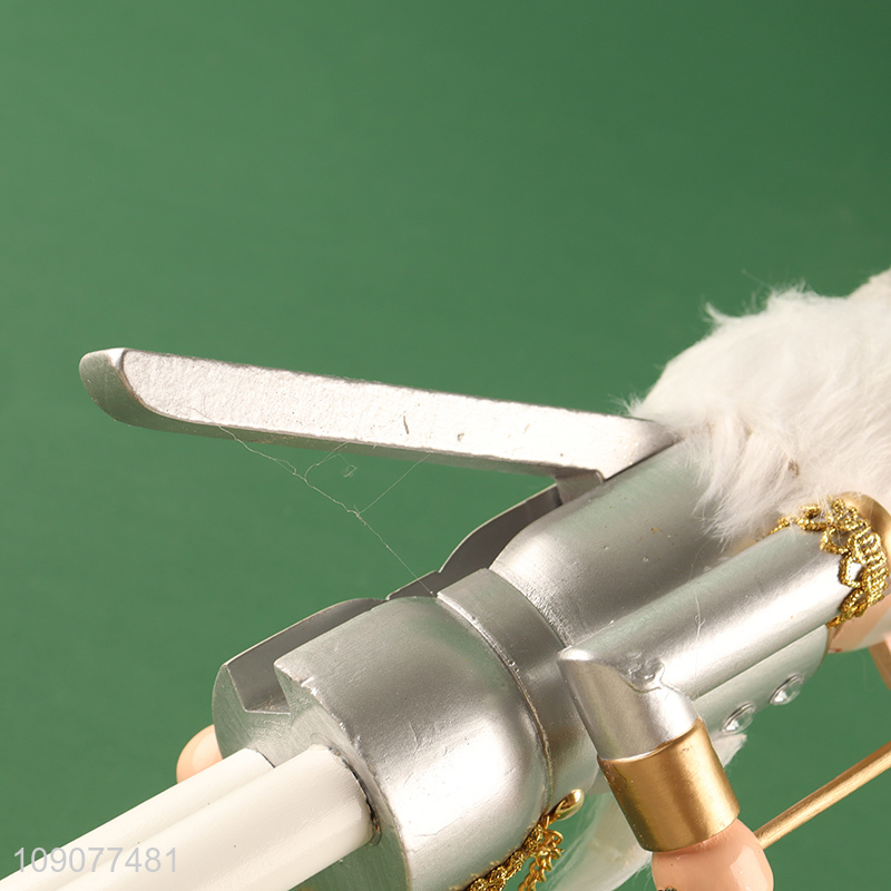 Top products christmas decoration wooden nutcracker soldier ornament