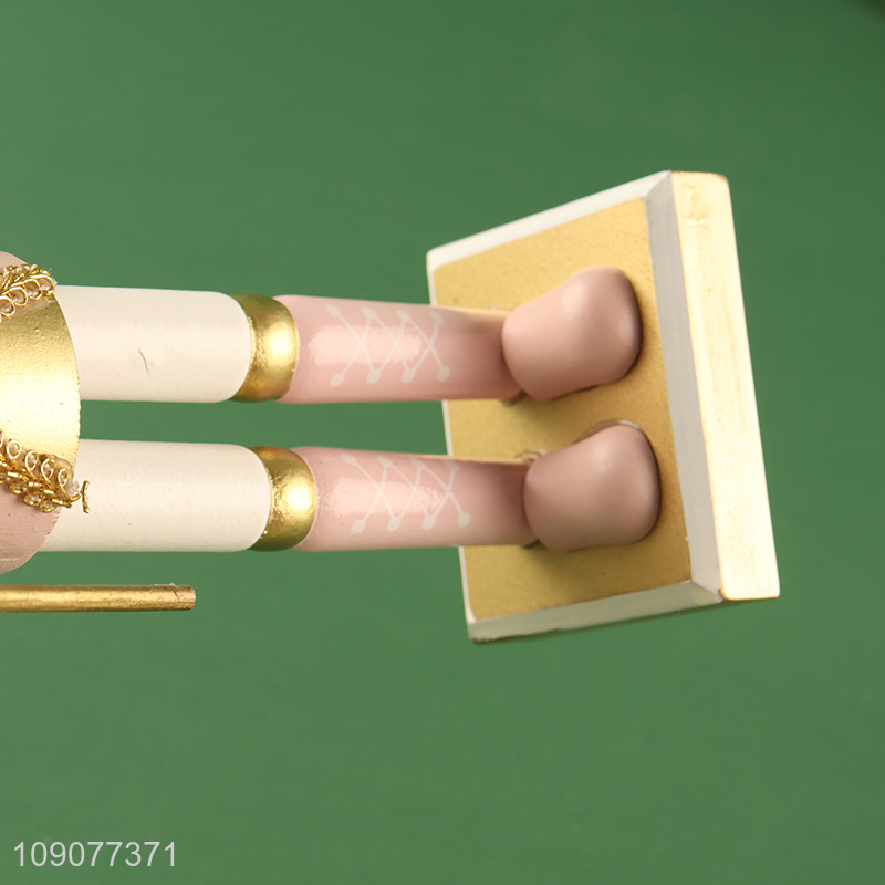 China products wooden crafts wooden nutcracker soldier ornament for sale