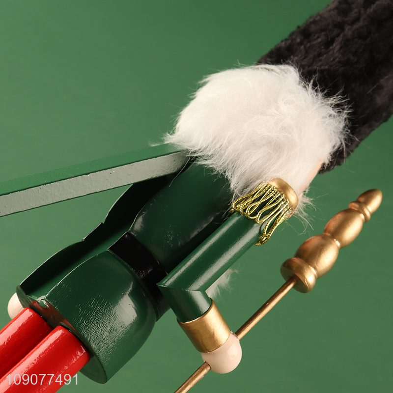 Good price home decor wooden nutcracker soldier ornament for christmas