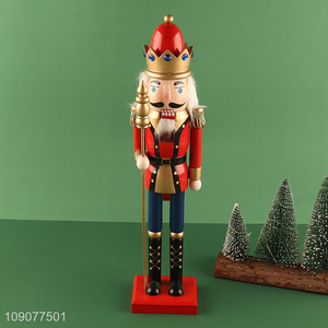 Popular products christmas decoration wooden nutcracker soldier ornament