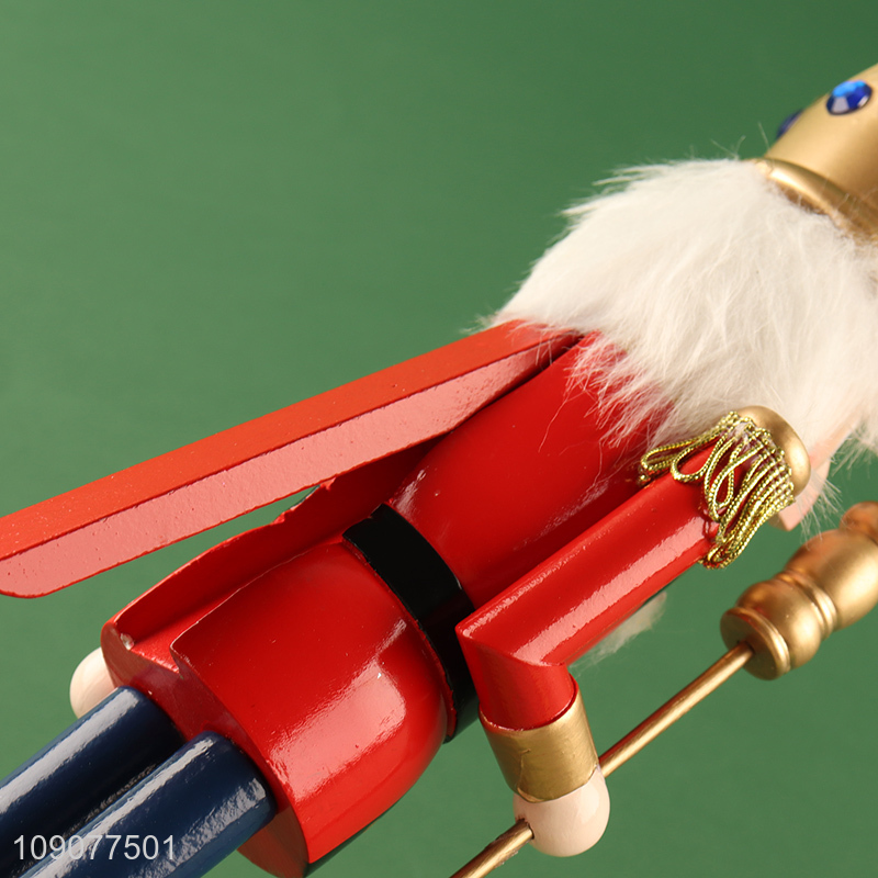 Popular products christmas decoration wooden nutcracker soldier ornament