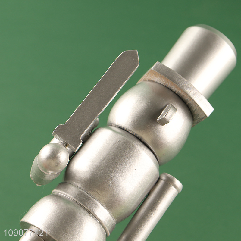 Hot selling multicolor desktop decoration wooden nutcracker soldier ornament