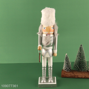 China wholesale Christmas decoration wooden nutcracker soldier ornament