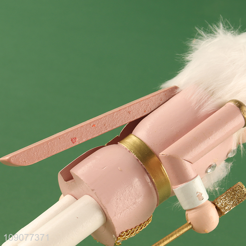 China products wooden crafts wooden nutcracker soldier ornament for sale