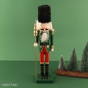 Good price home decor wooden nutcracker soldier ornament for christmas