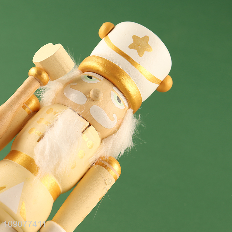 Best sale christmas decoration wooden nutcracker soldier ornament wholesale
