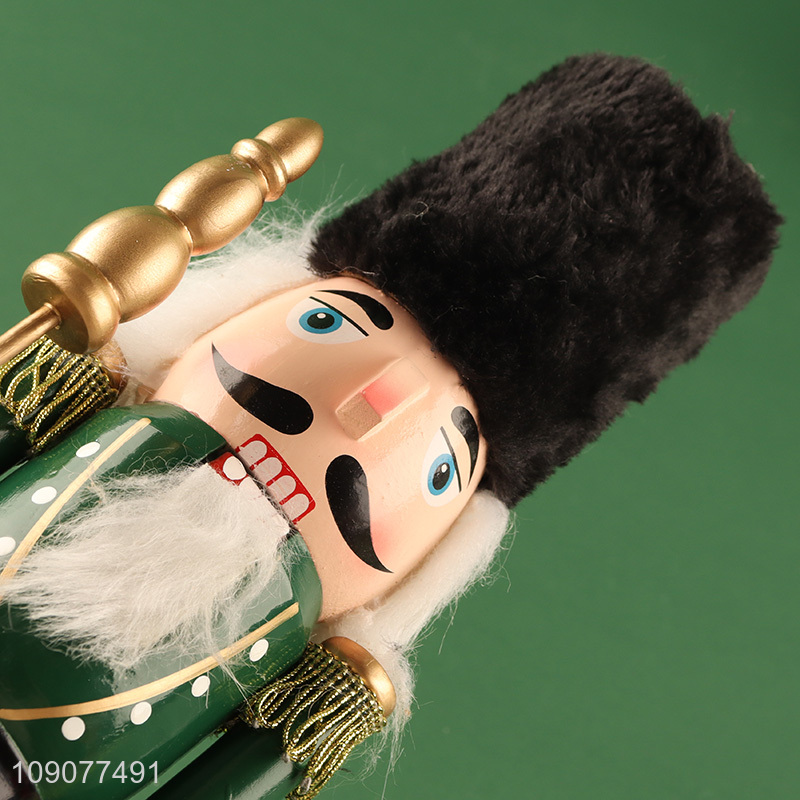 Good price home decor wooden nutcracker soldier ornament for christmas