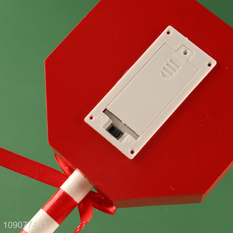 Wholesale Christmas Lights Wooden Stree Sign Road Sign