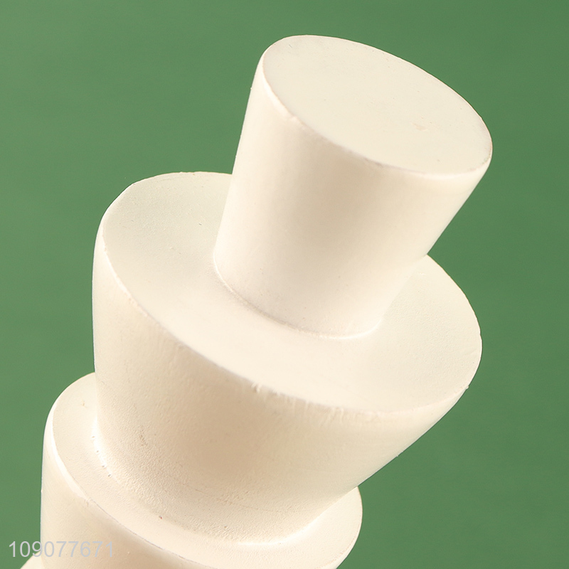 Online wholesale multicolor wooden xmas tree ornament for desktop decoration