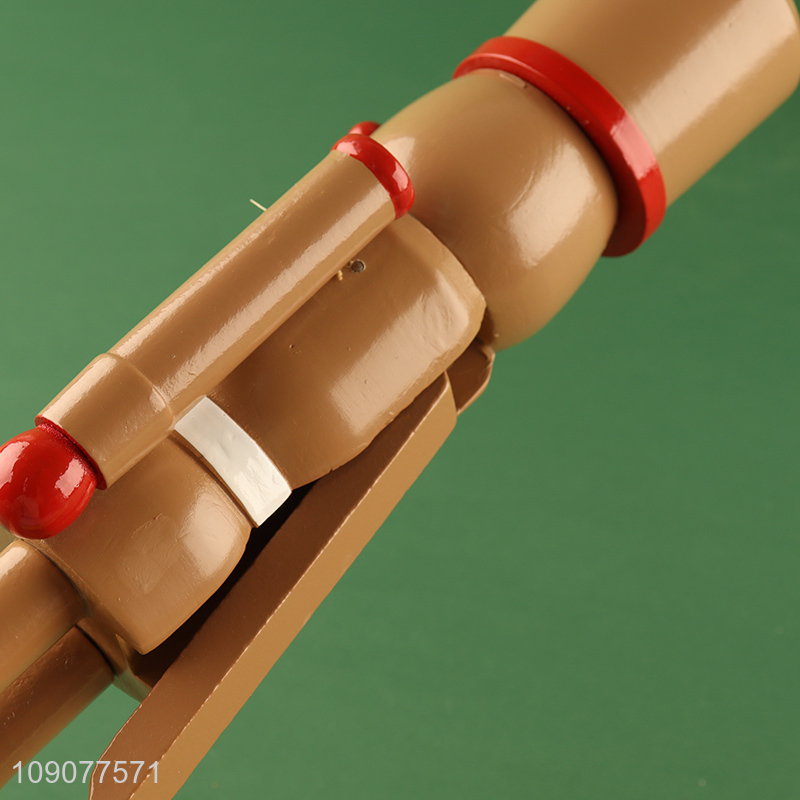 Low price christmas ornament wooden nutcracker soldier ornament for sale