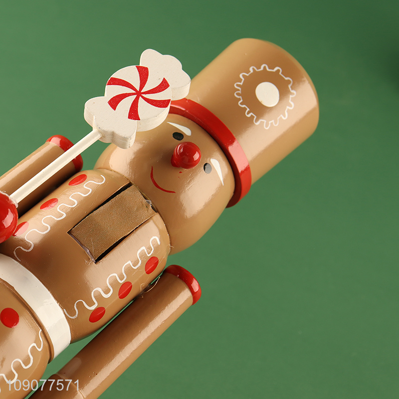 Low price christmas ornament wooden nutcracker soldier ornament for sale