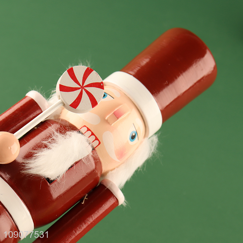 Good selling christmas ornament wooden nutcracker soldier ornament wholesale