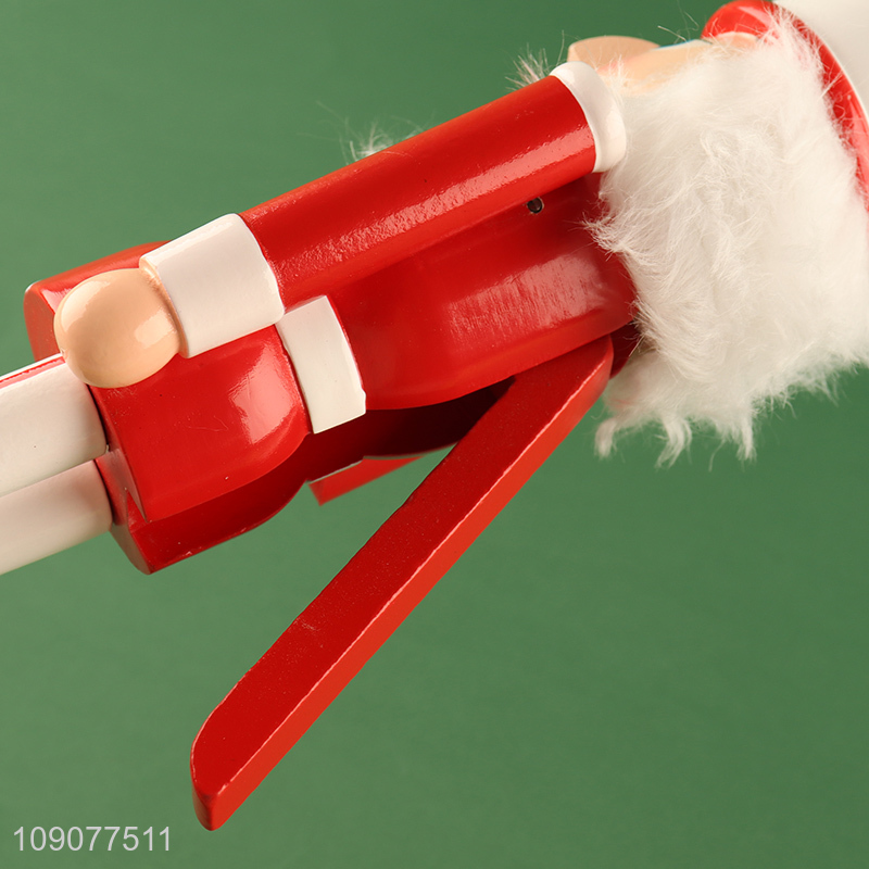 Latest design home decor christmas wooden nutcracker soldier ornament