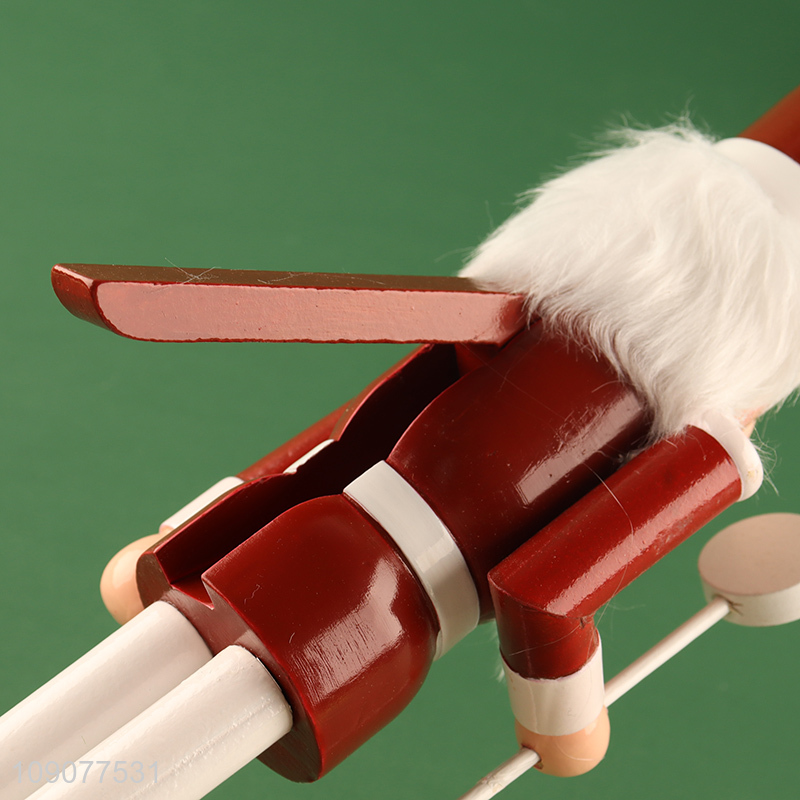 Good selling christmas ornament wooden nutcracker soldier ornament wholesale